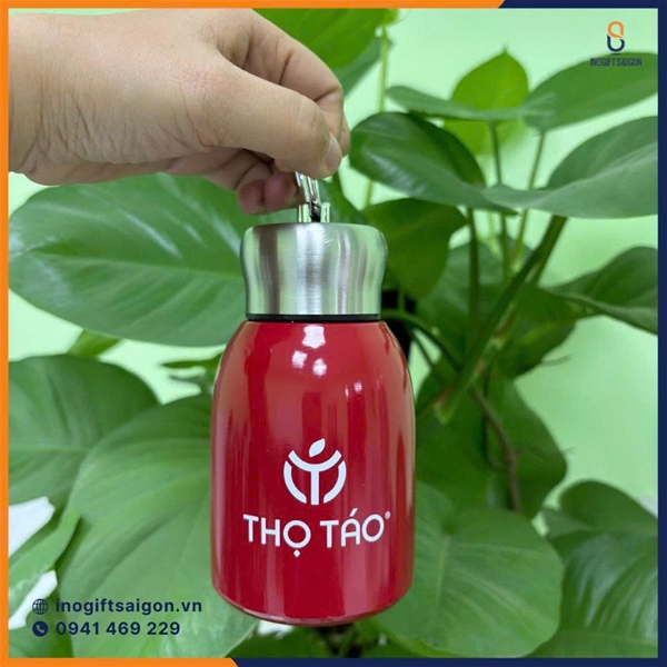 Bình giữ nhiệt mini in logo thương hiệu: Số lượng lớn, giá tốt