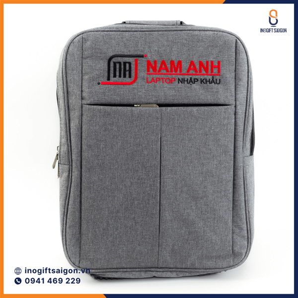 Balo in logo chất lượng cao, giá tận xưởng